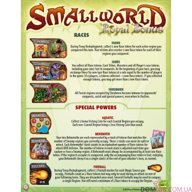 Small World: Royal Bonus - доповнення